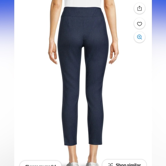 The Pioneer Woman Navy “millennium” pull on pants. 2X and 1X - Picture 2 of 12